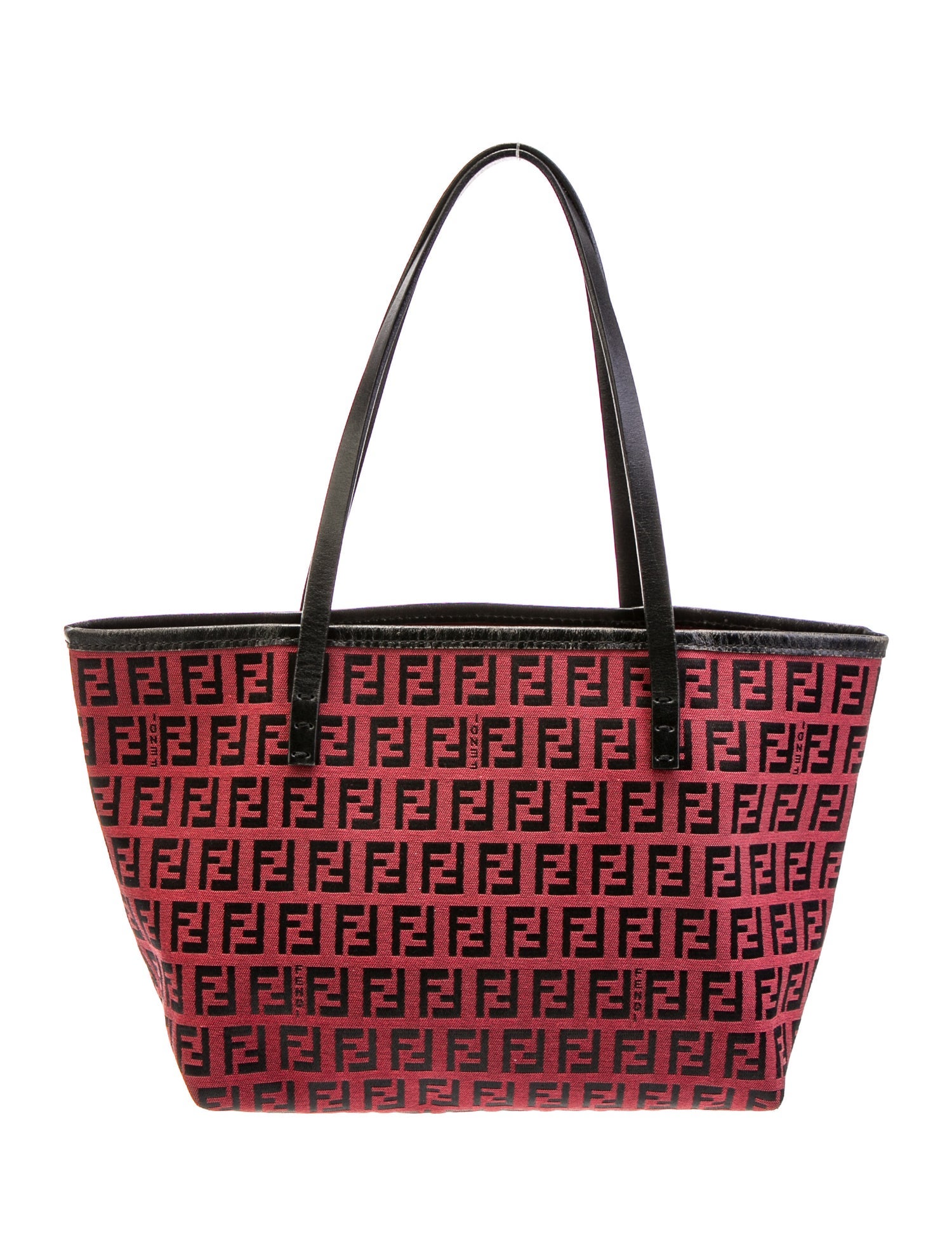 Fendi Zucchino FF Roll Tote