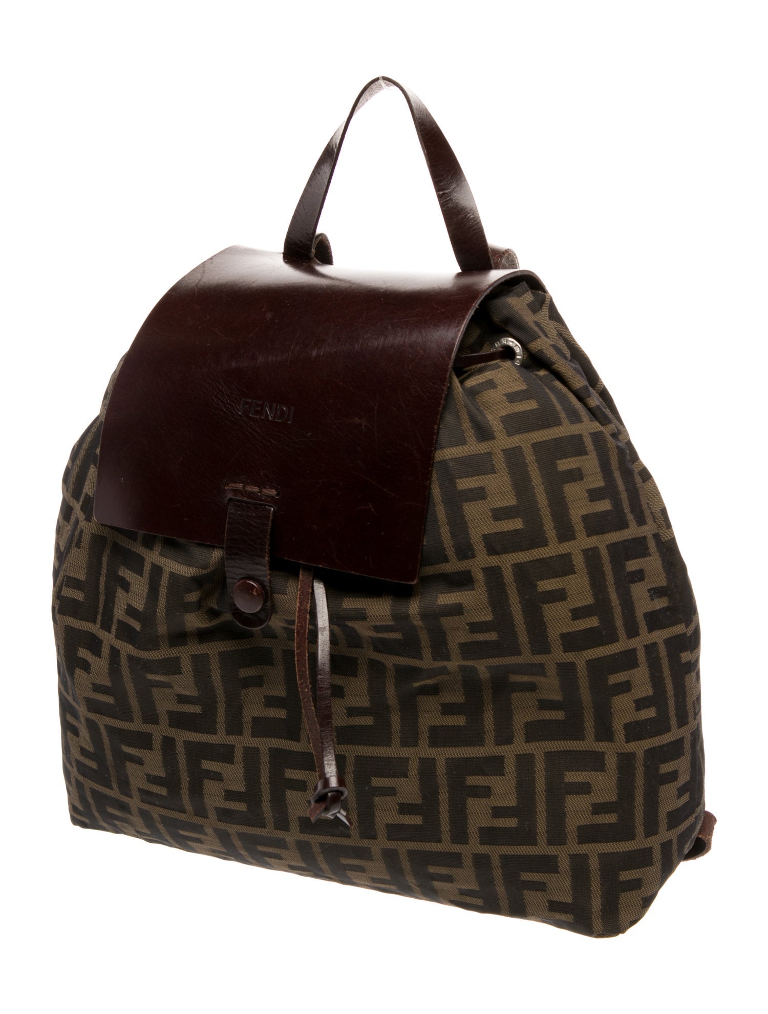 Fendi Zucca FF Backpack Vintage