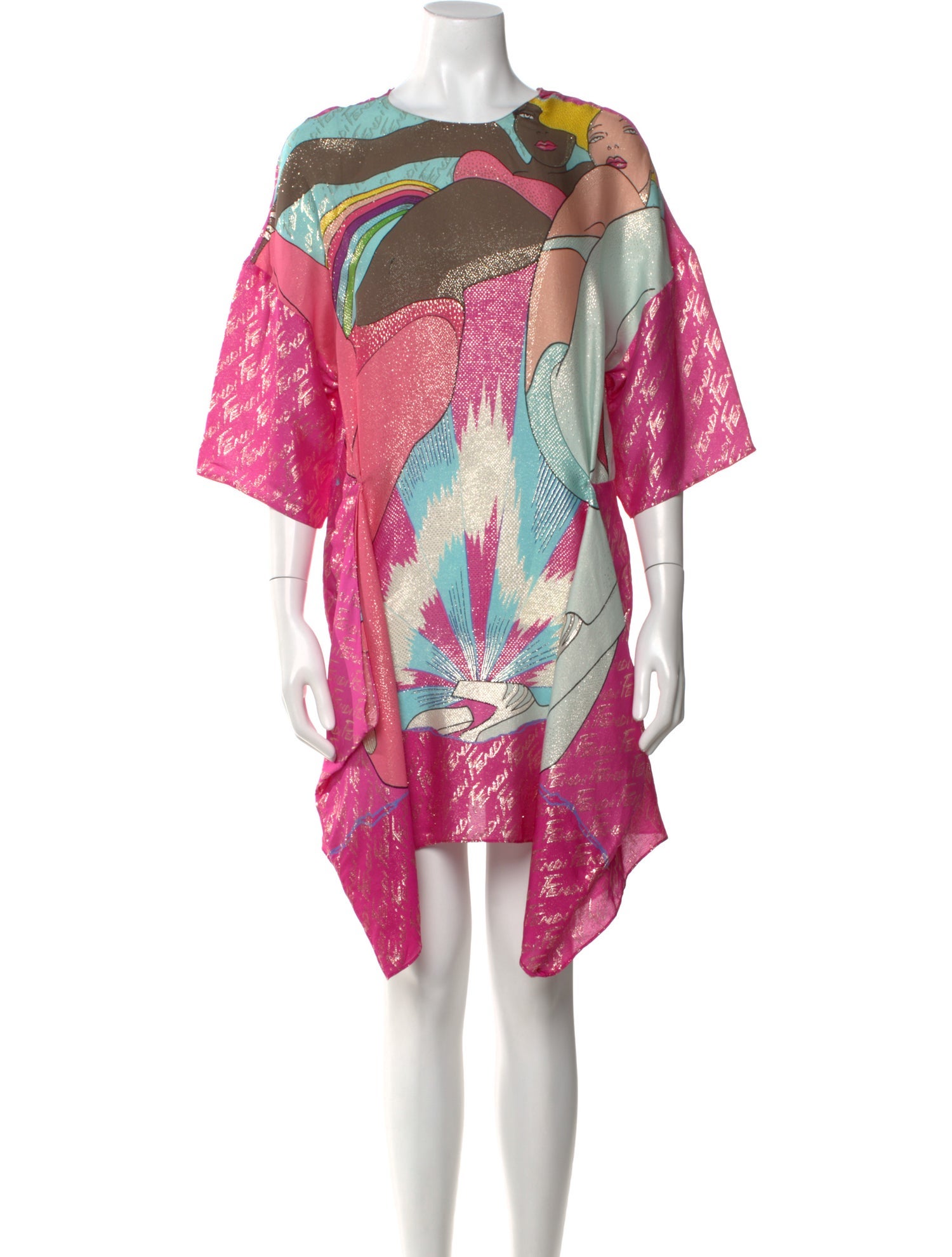 Fendi Silk Mini Dress