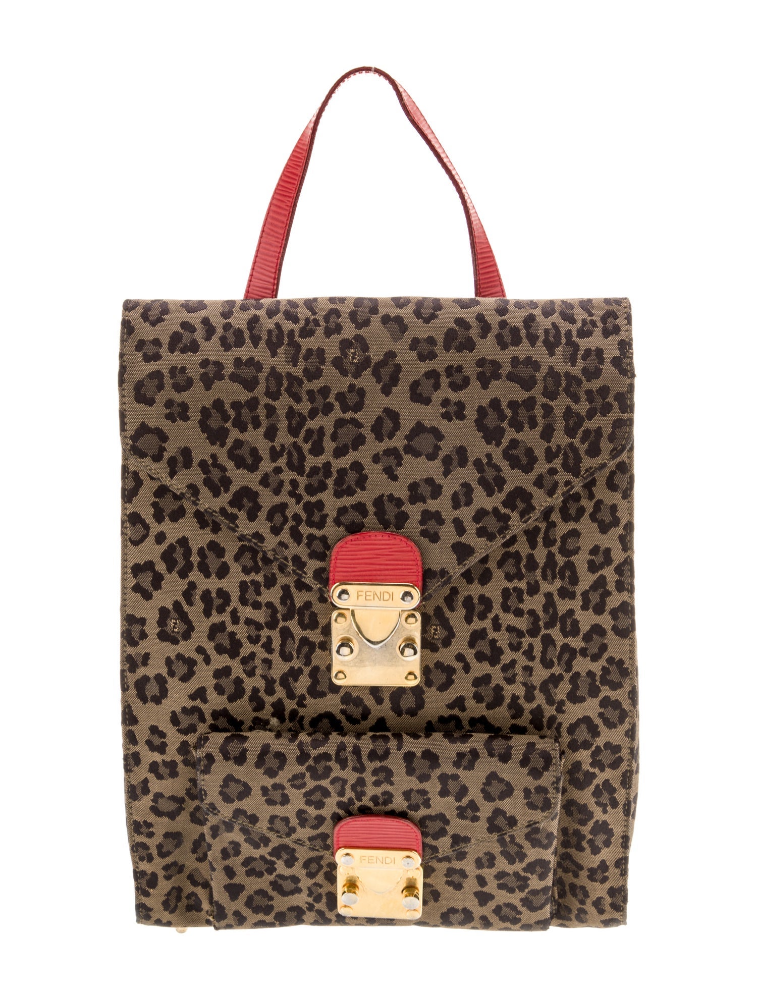 Fendi Canvas Backpack Vintage