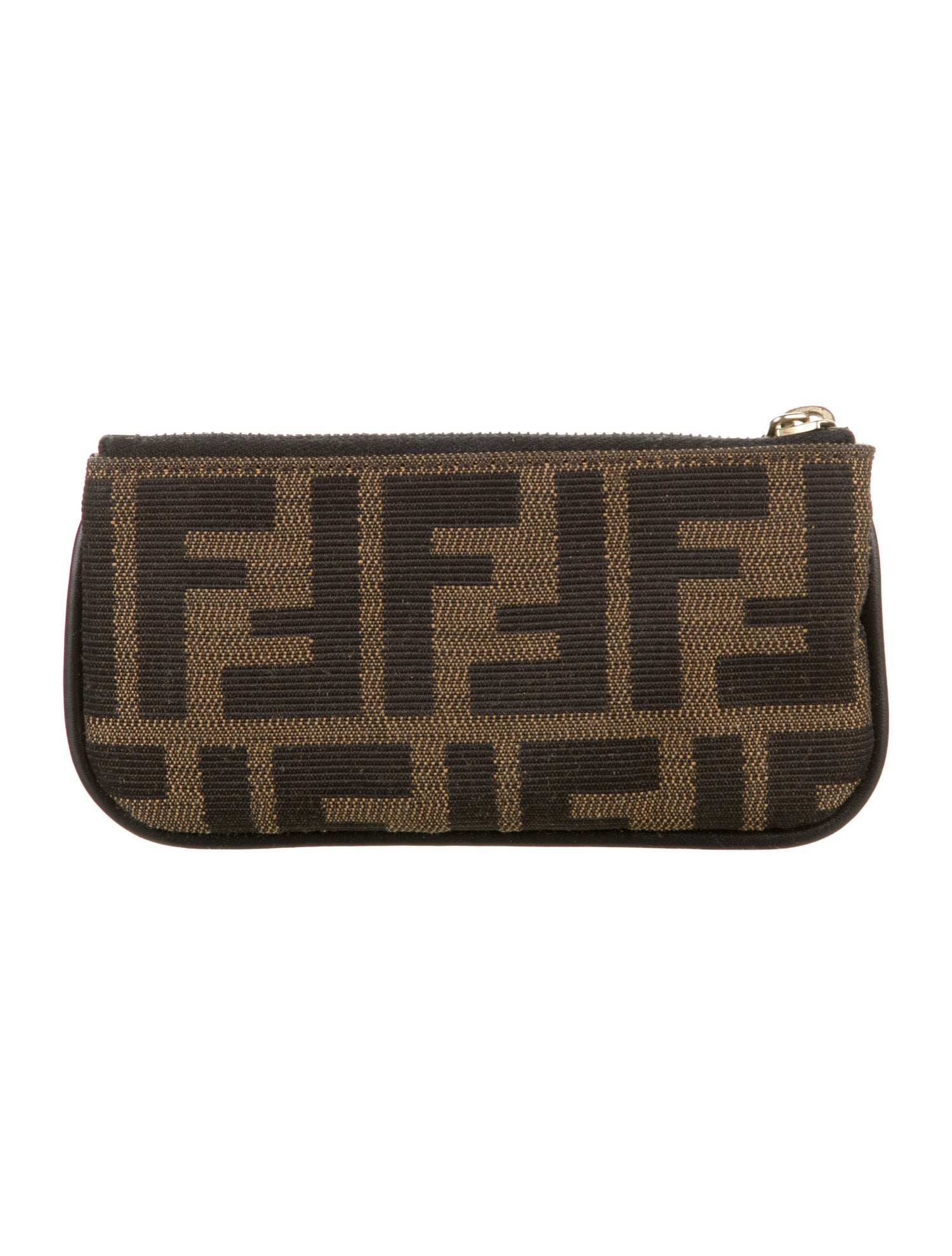 Fendi Zucca FF Coin Purse Keychain