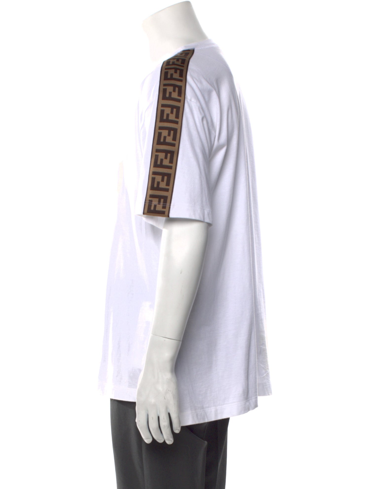 Fendi Zucca FF Logo Graphic Print T-Shirt