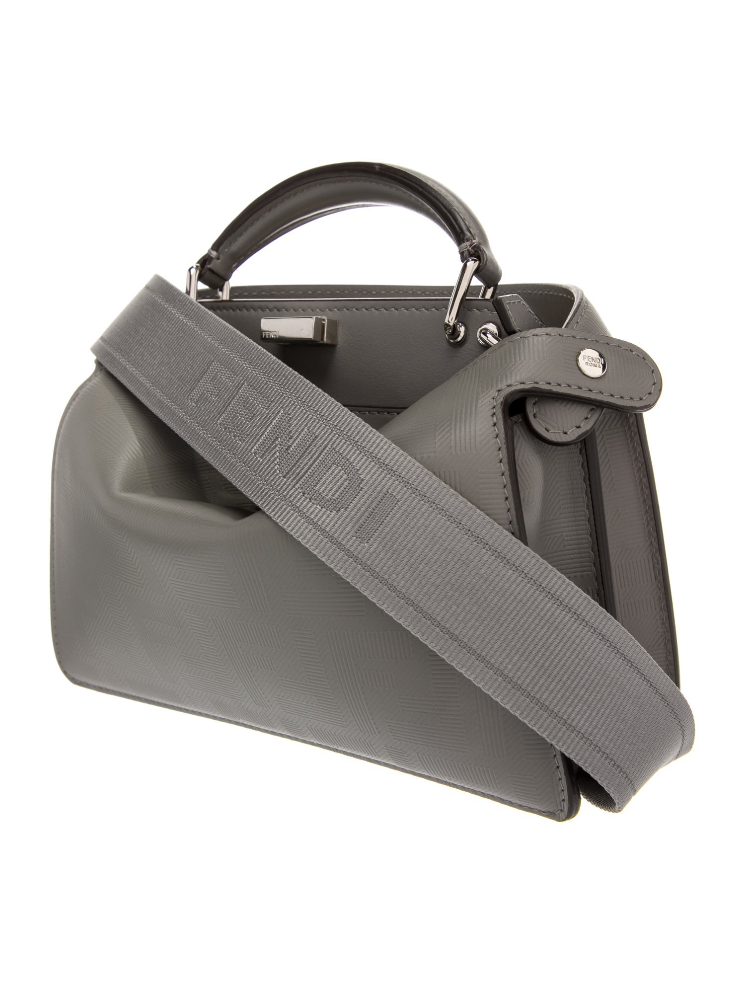 Fendi Zucca FF Peekaboo Mini