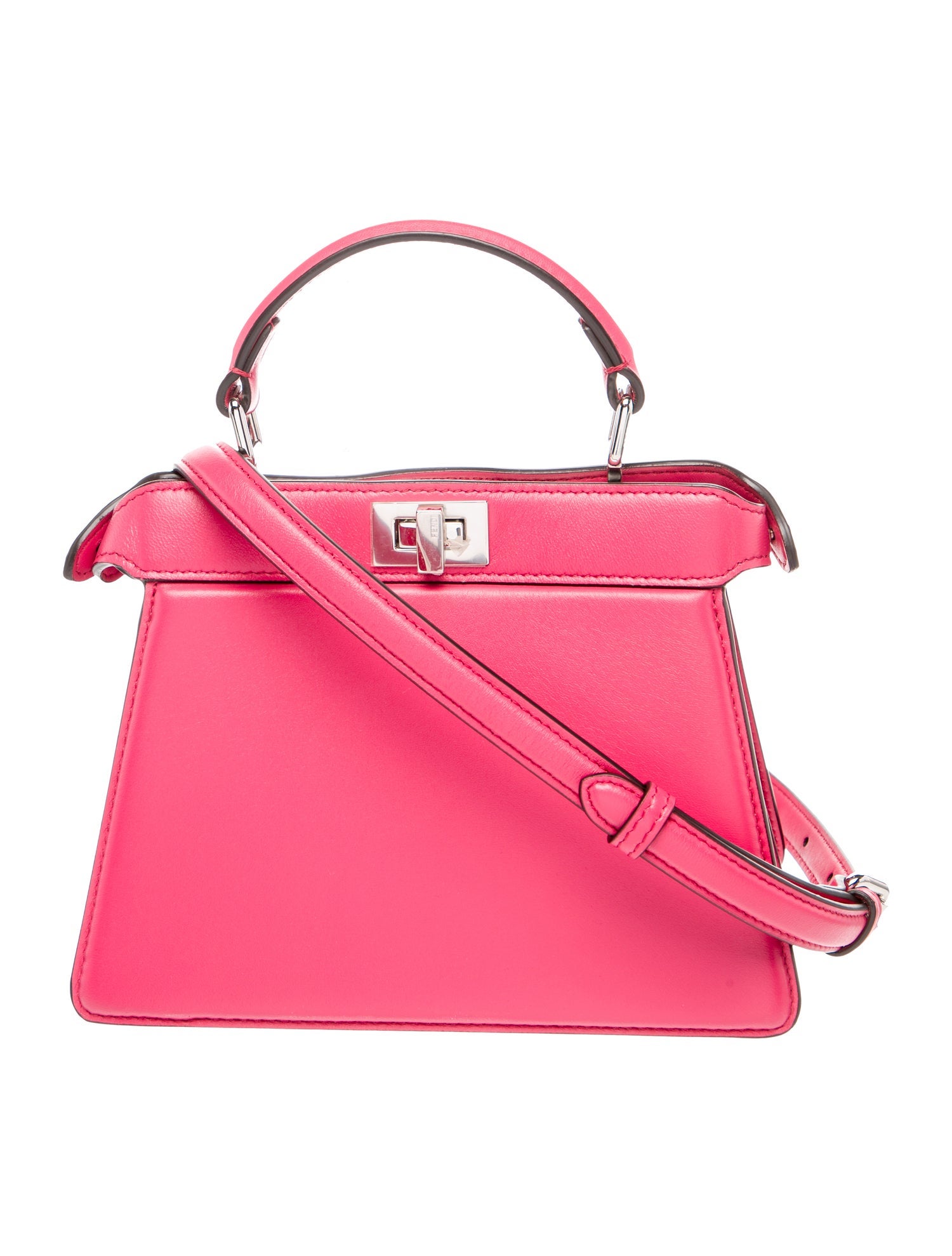 Fendi Leather Peekaboo Petite 2022