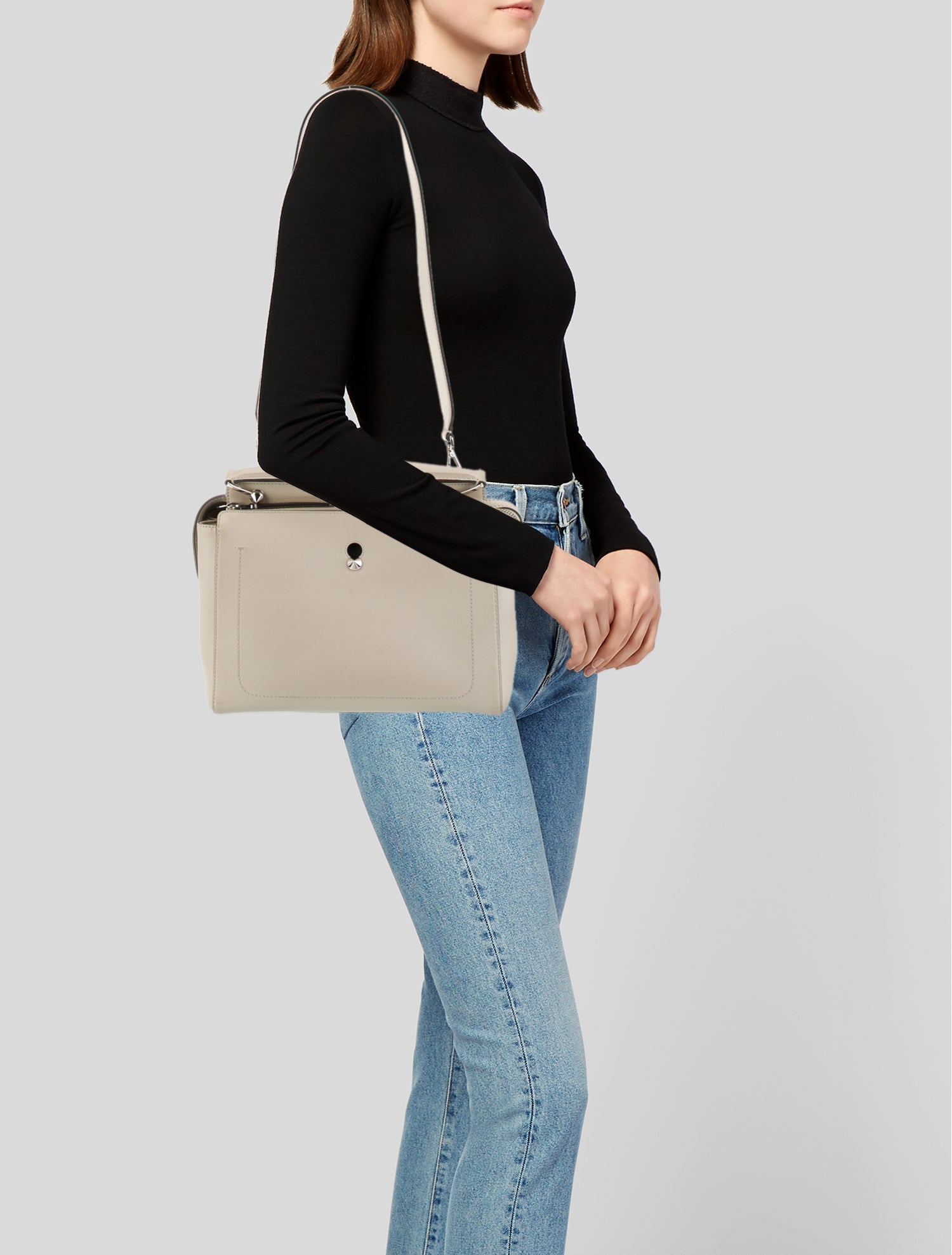 Fendi Leather Dotcom Medium