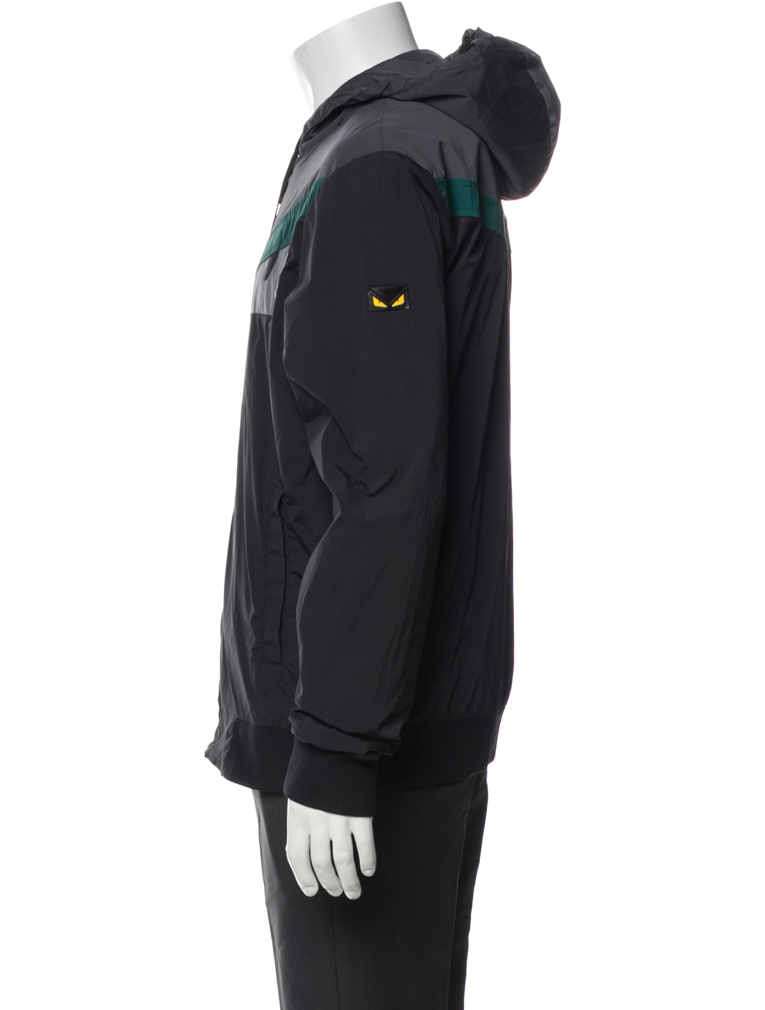 Fendi Monsters Motif Windbreaker