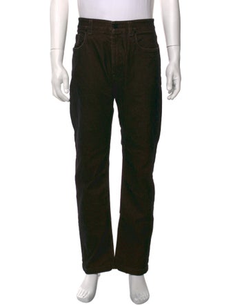 Fendi Zucca FF Logo Corduroy Pants