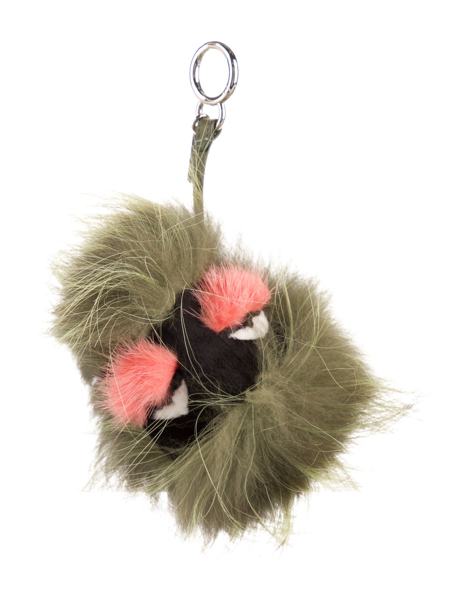 Fendi Fendi Large Fur Bag Bug Keychain