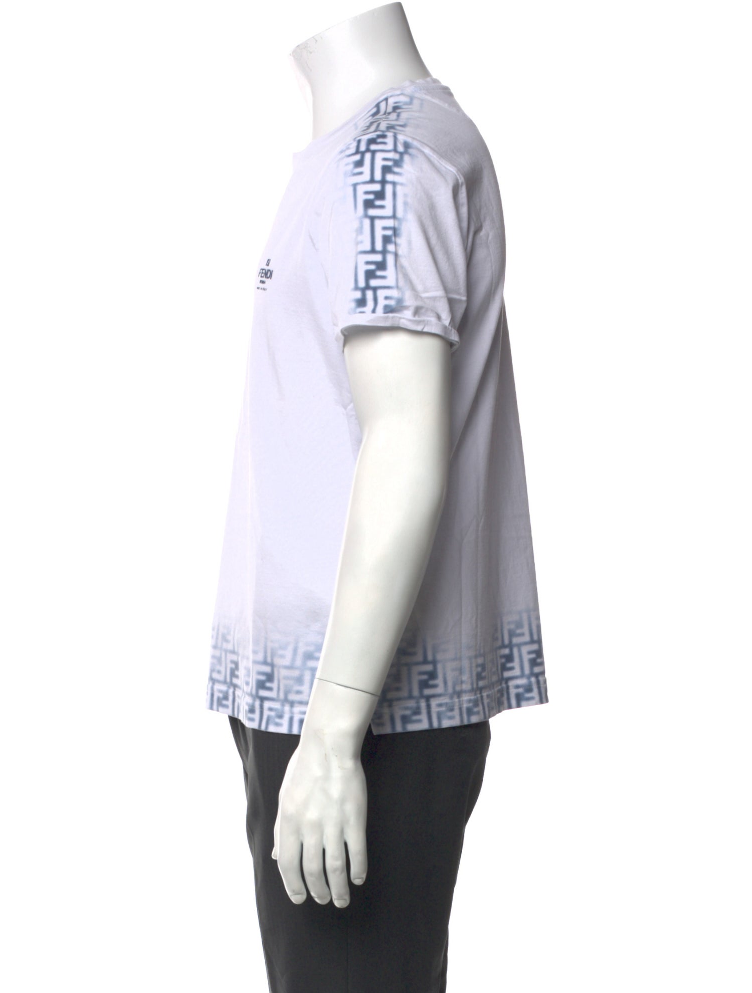 Fendi 2022 Zucca FF Logo T-Shirt