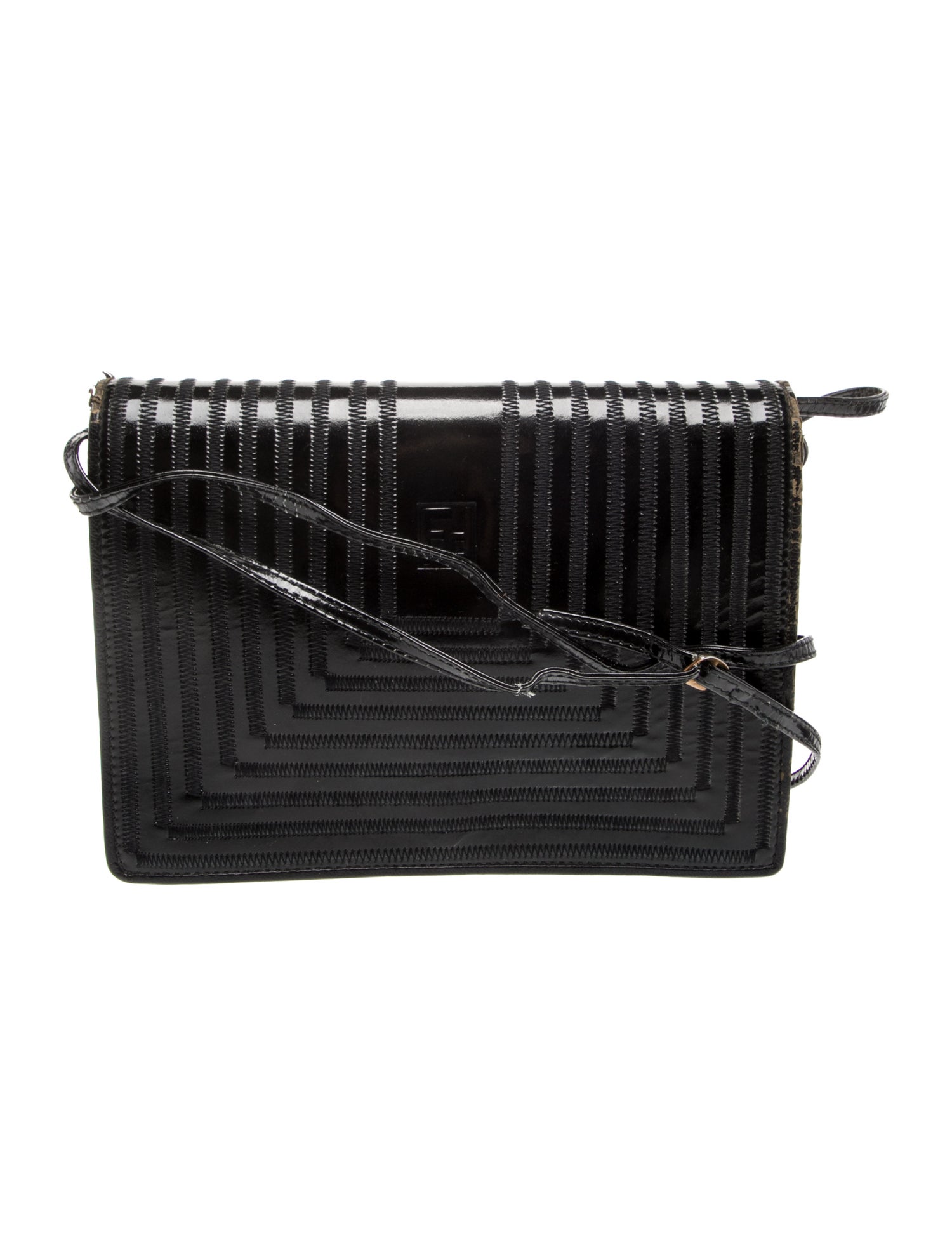 Fendi Patent Leather Shoulder Bag
