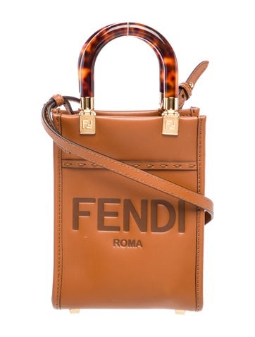 Fendi Totes Leather Sunshine Mini