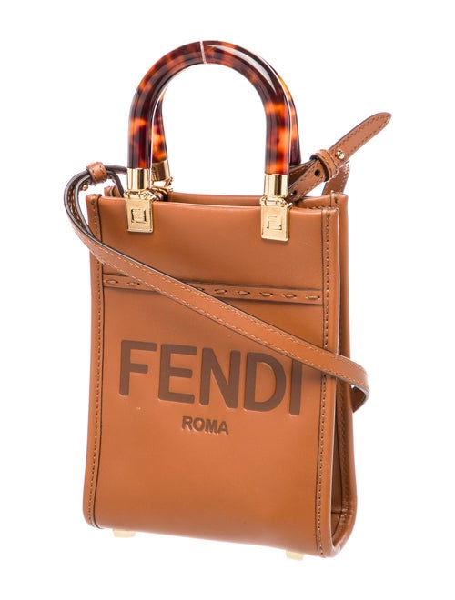 Fendi Leather Sunshine Mini