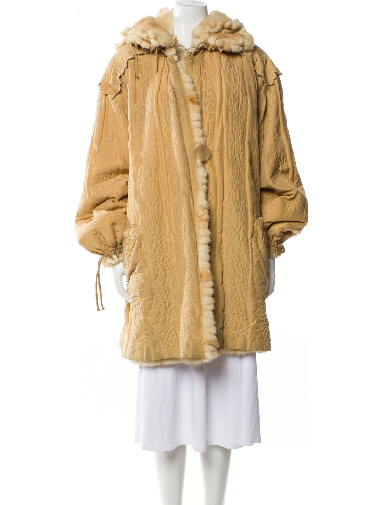 Fendi Vintage 1990's Fur Coat