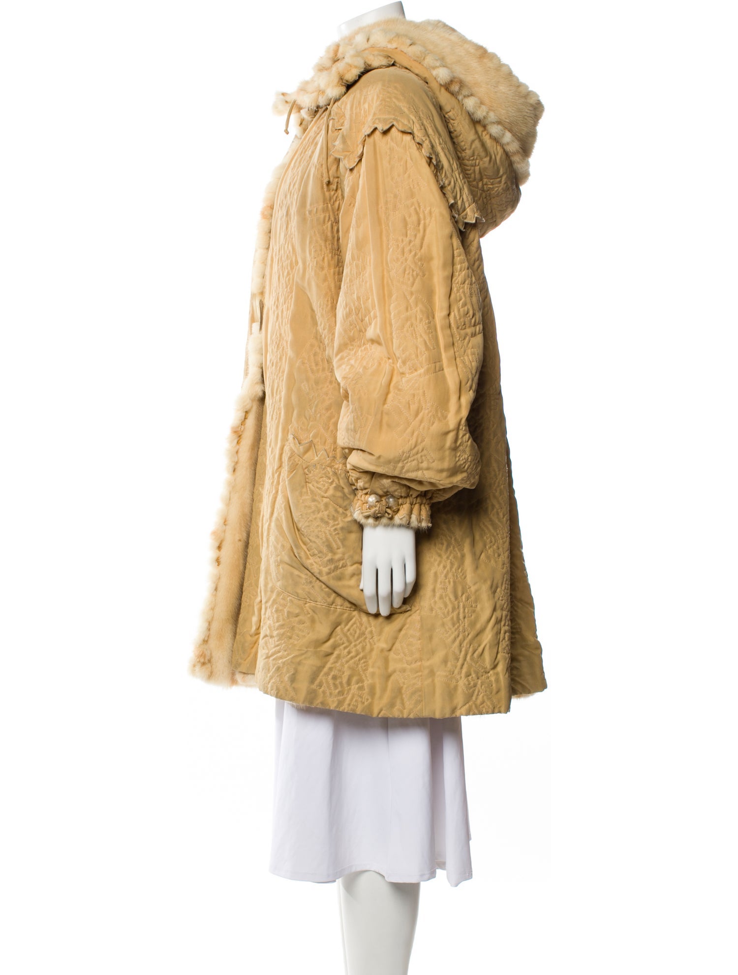 Fendi Vintage 1990's Fur Coat