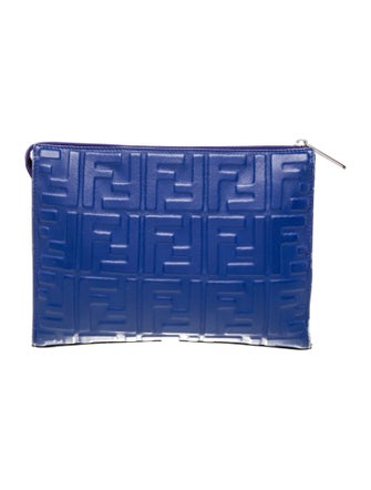 Fendi Leather Clutch