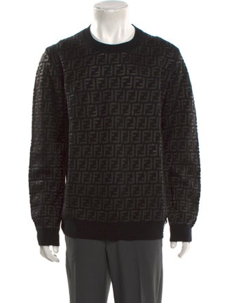 Fendi Zucca FF Logo Wool Pullover