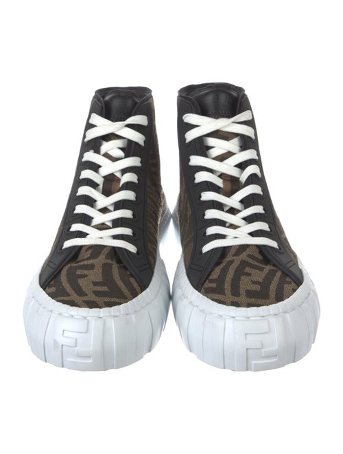 Fendi Zucca FF Logo Canvas Sneakers