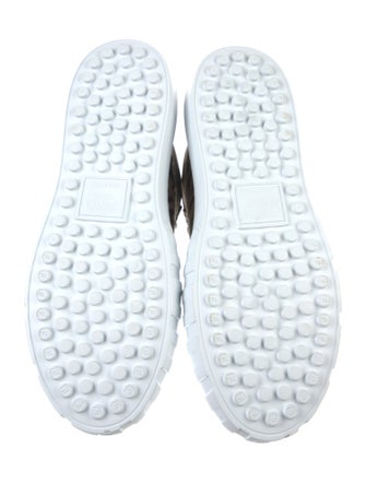 Fendi Zucca FF Logo Canvas Sneakers