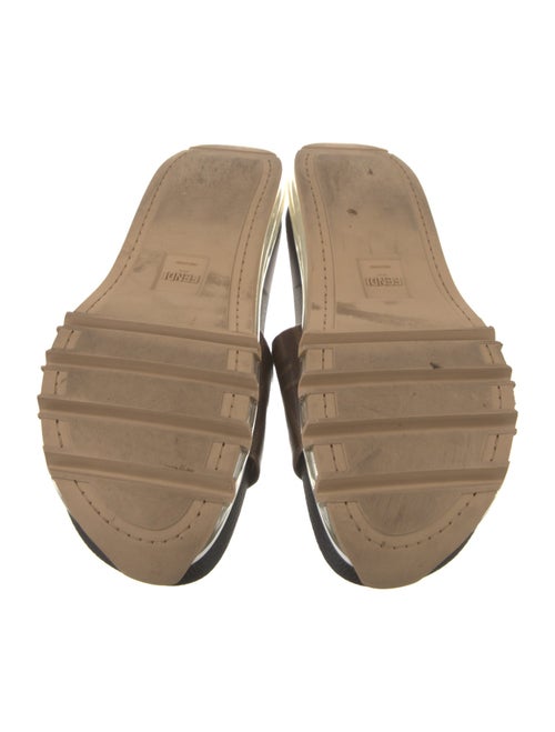 Fendi Zucca FF Logo Slides