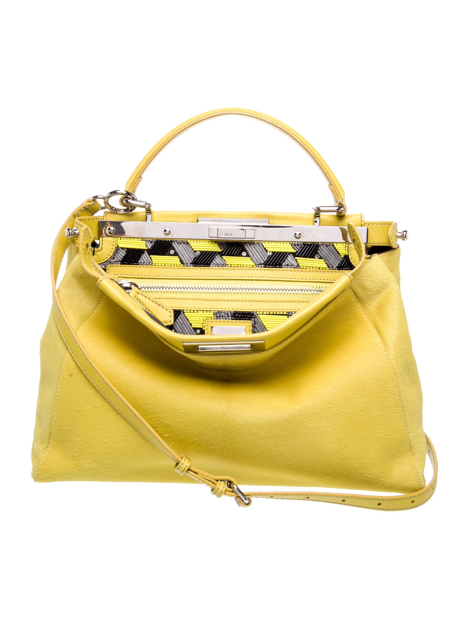 Fendi Calf Hair Peekaboo Medium