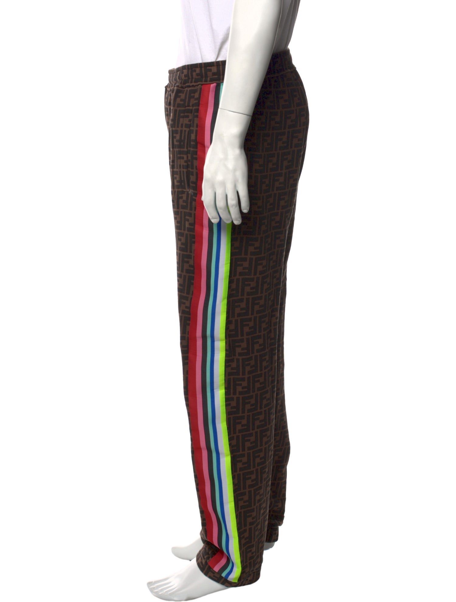 Fendi Zucca FF Logo Joggers