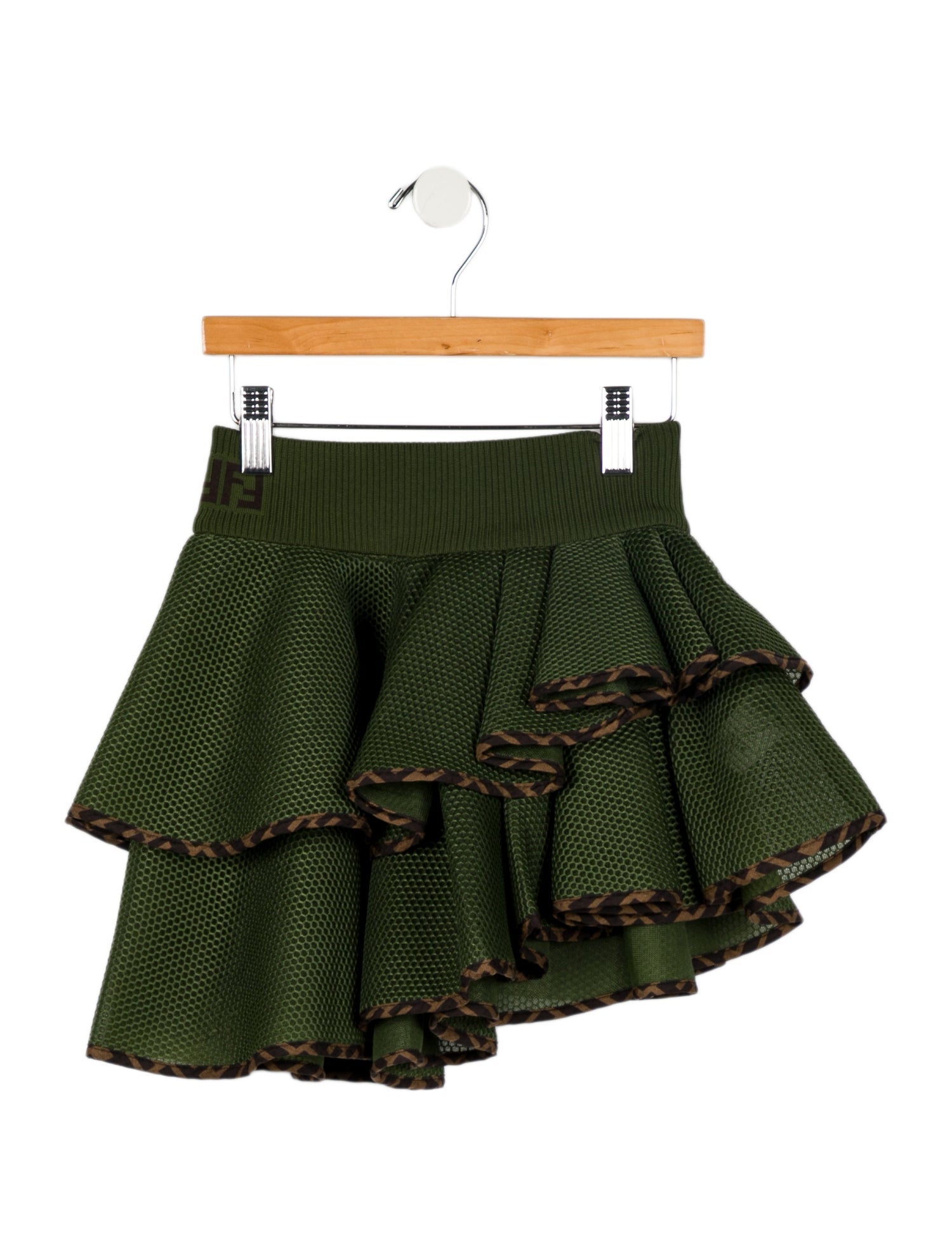 Fendi Toddler Girls' Ruffled Mini Skirt