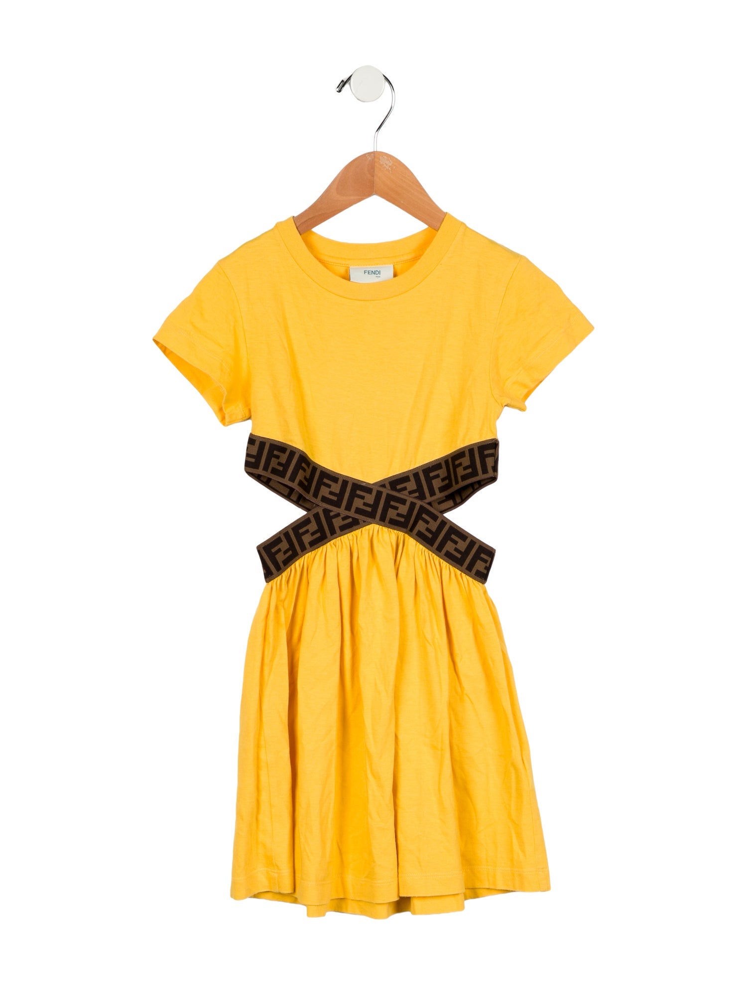 Fendi Toddler Girls' Short Sleeve Dress