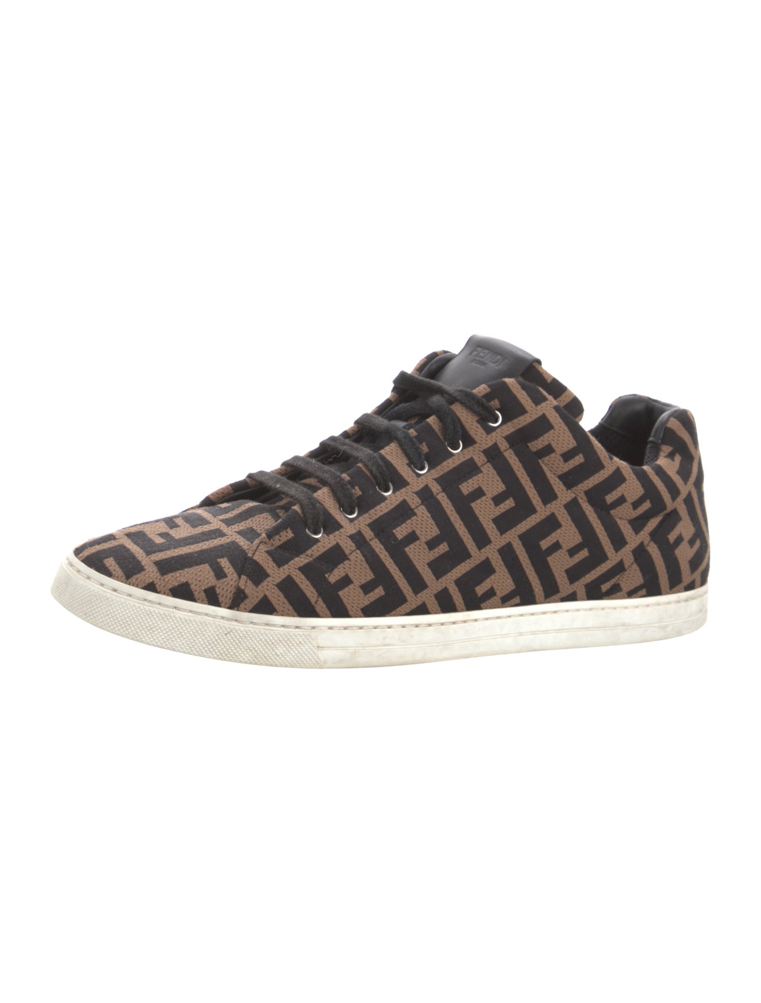 Fendi Zucca FF Logo Printed Sneakers
