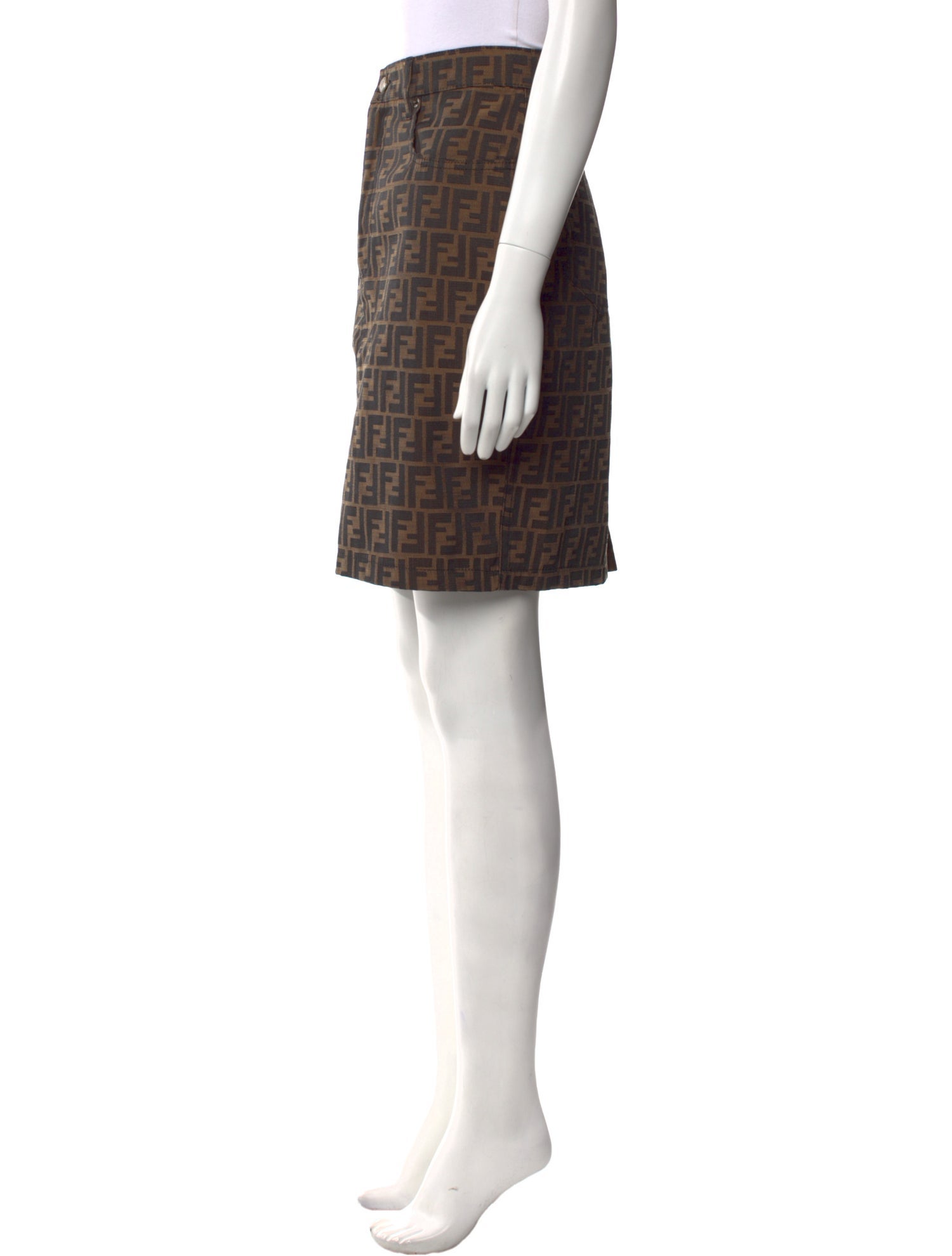 Fendi Vintage Knee-Length Skirt