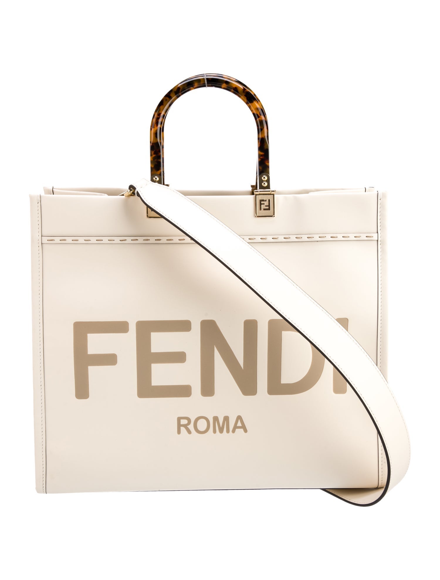 Fendi Leather Shoulder Bag