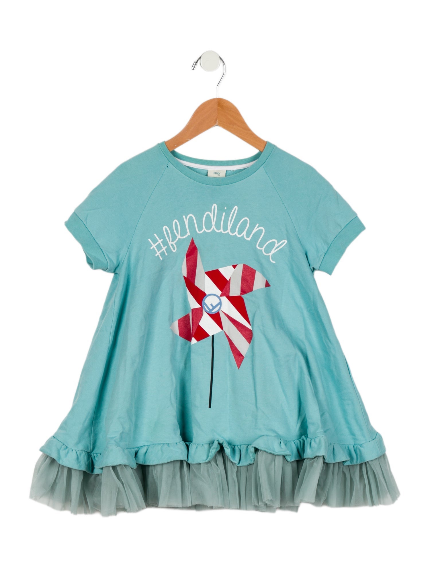 Fendi Toddler Girls' Graphic Print Dress