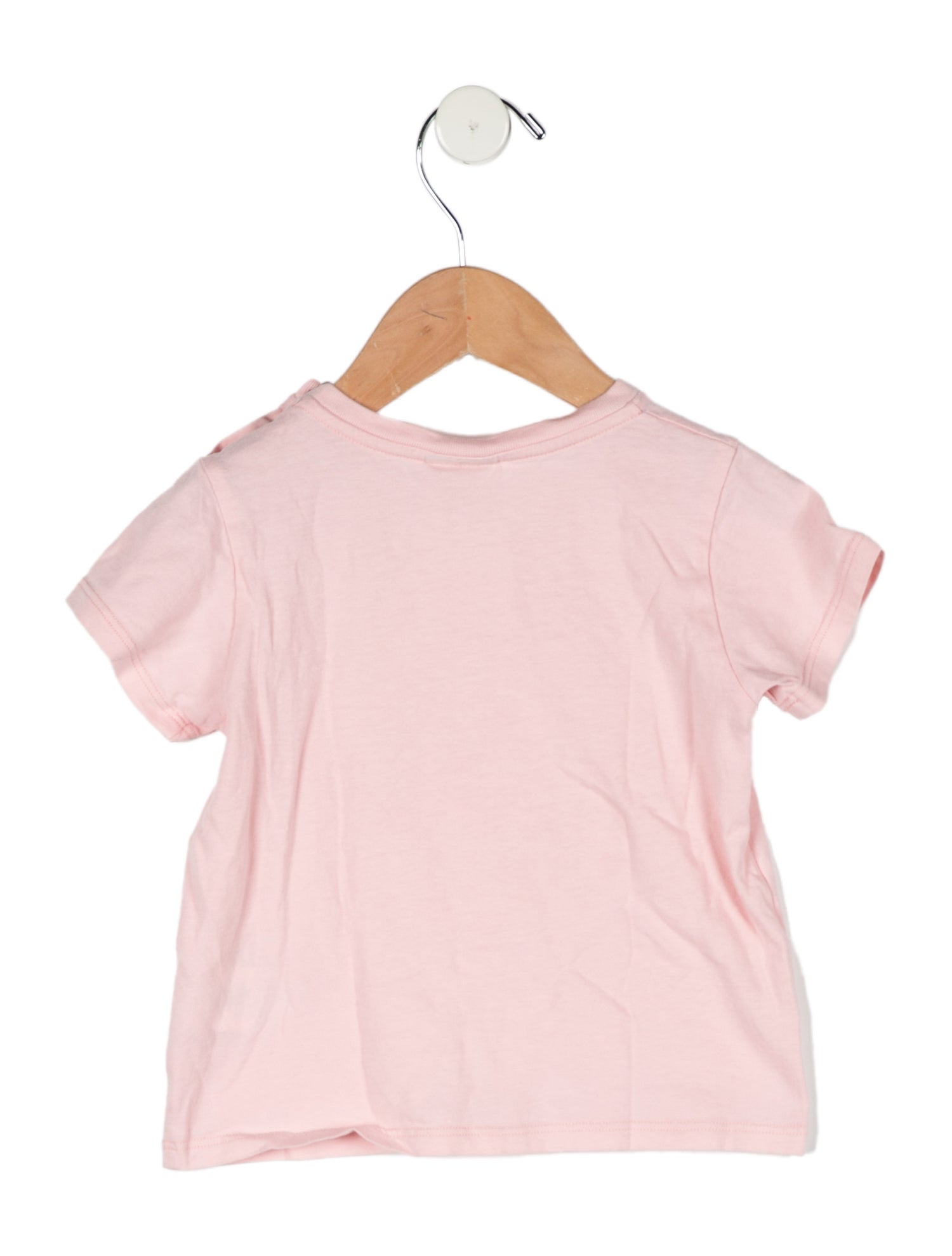 Fendi Infant Girls' Graphic Short Sleeve Top