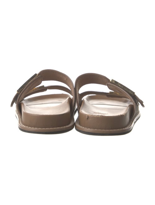 Fendi Zucca FF Logo Canvas Slides