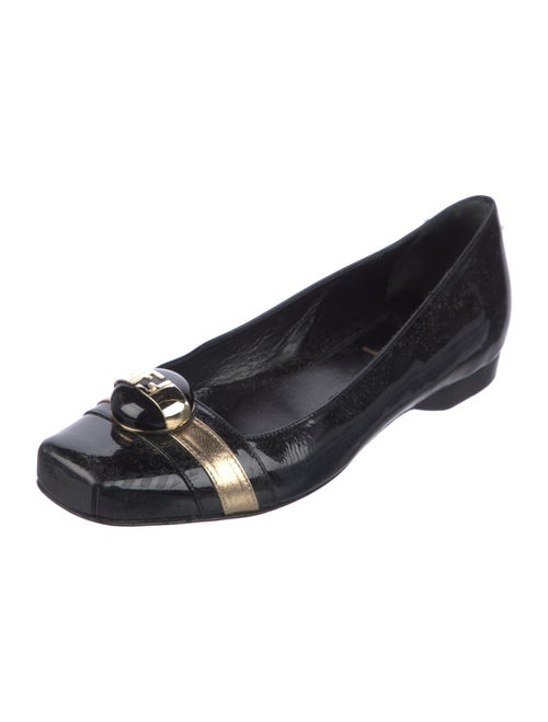 Fendi Patent Leather Flats