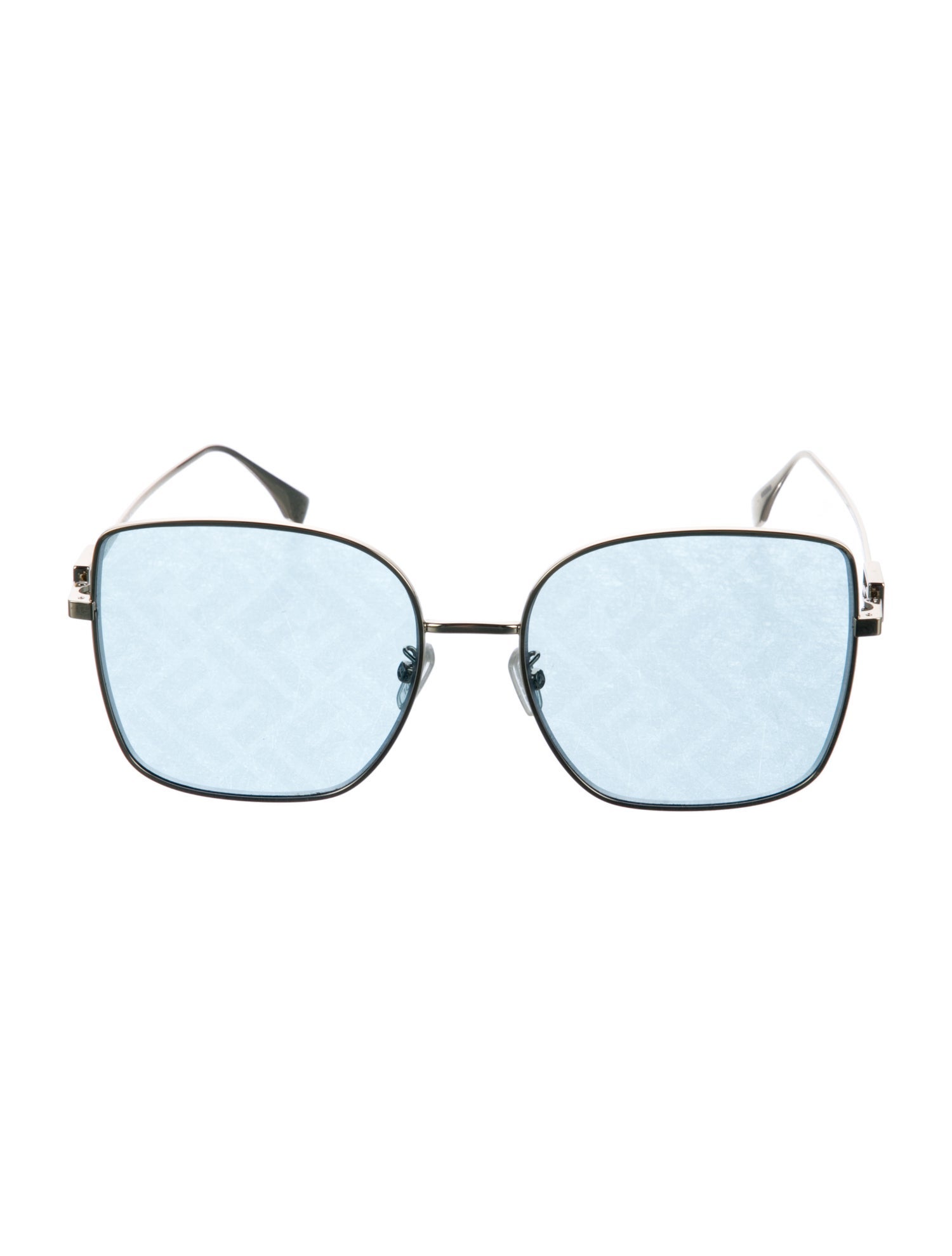 Fendi Zucca FF Logo Oversize Sunglasses