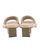 Fendi Leather Slides