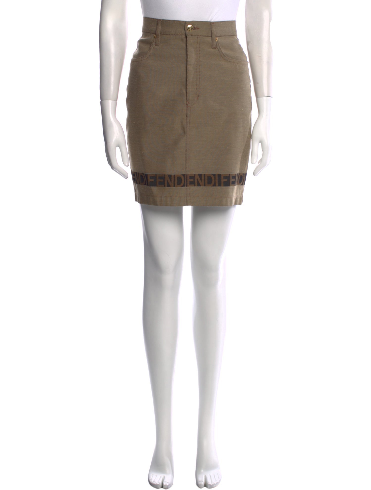 Fendi Vintage Mini Skirt