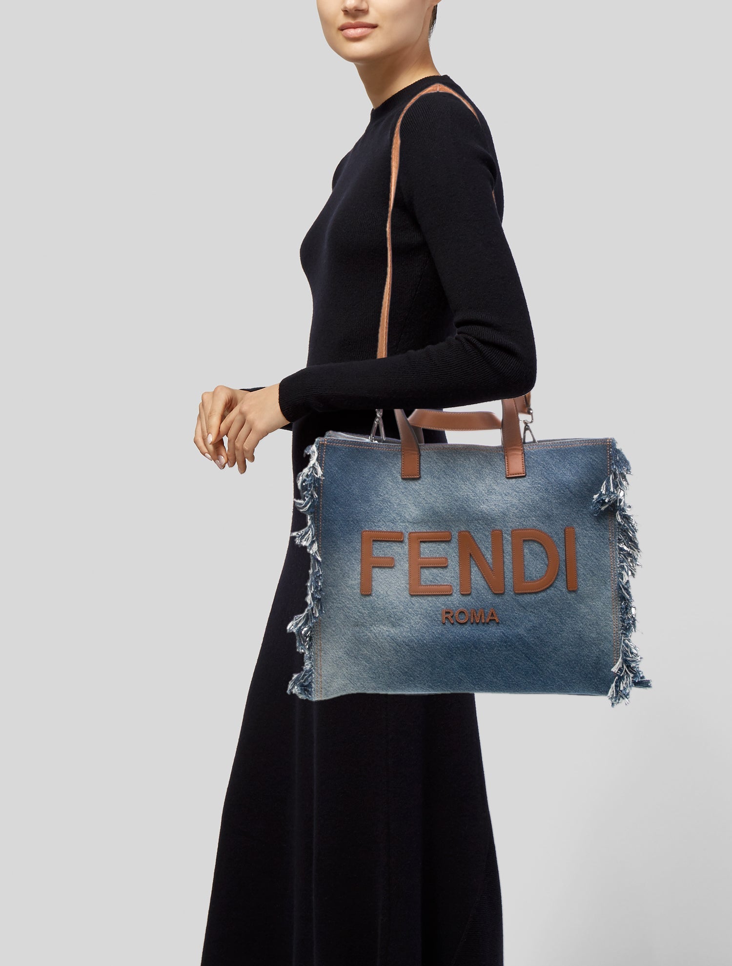 Fendi Denim Messenger Bag 2023 w/ Tags