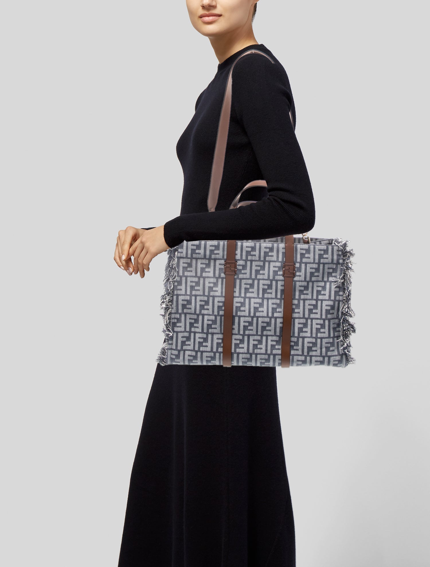 Fendi Denim Summer Tote w/ Tags