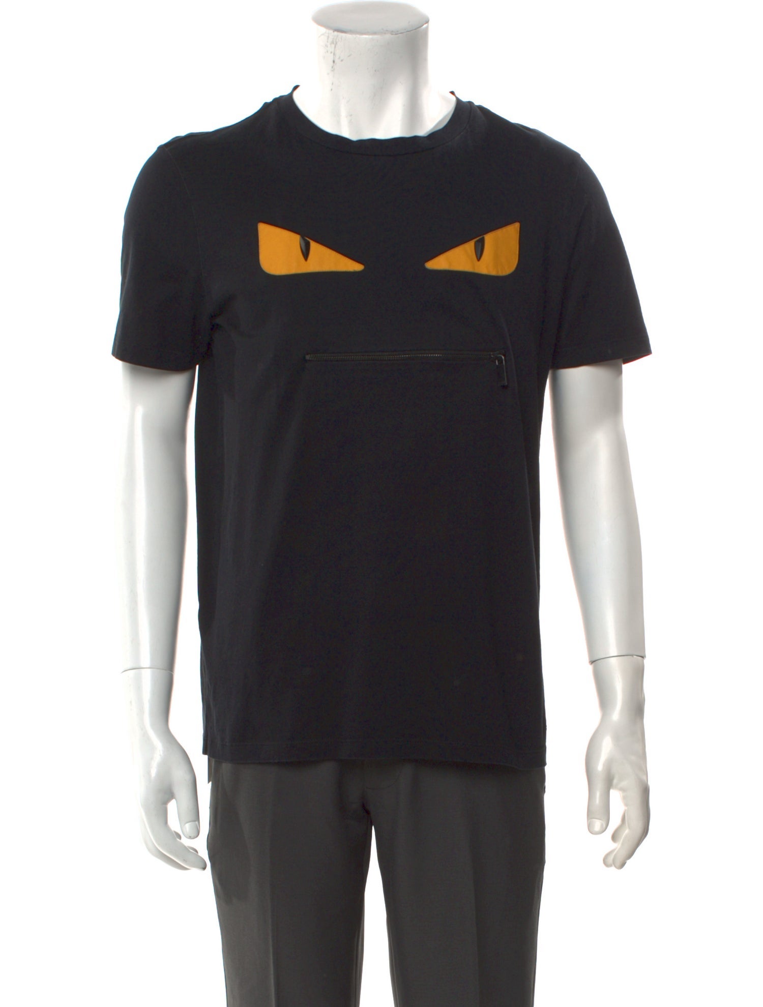 Fendi Graphic Print Crew Neck T-Shirt