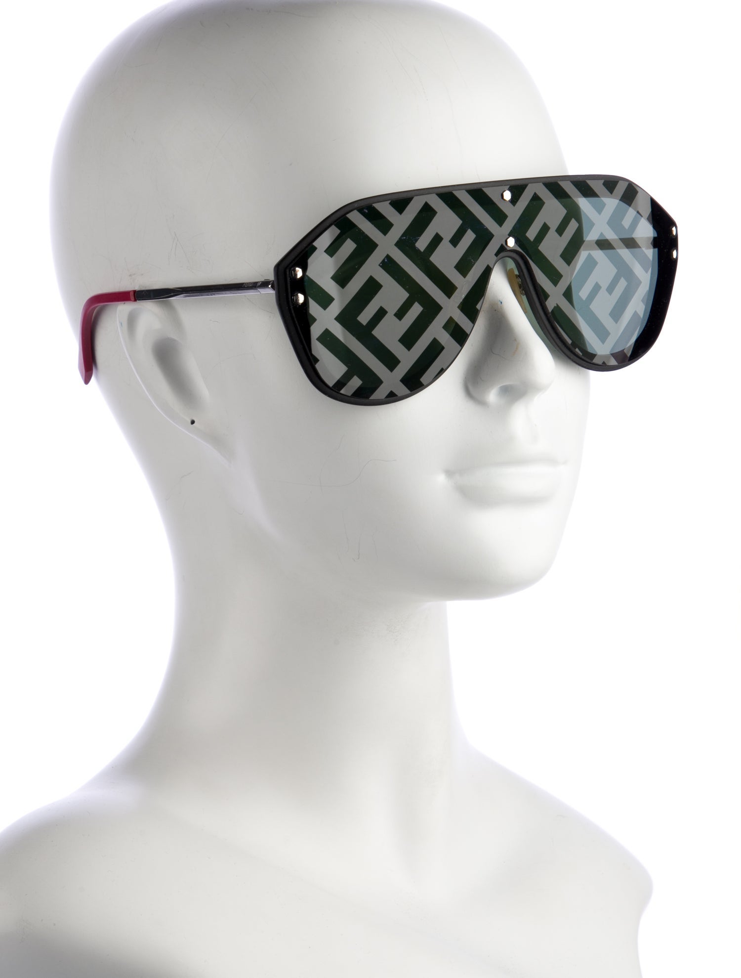 Fendi Shield Tinted Sunglasses