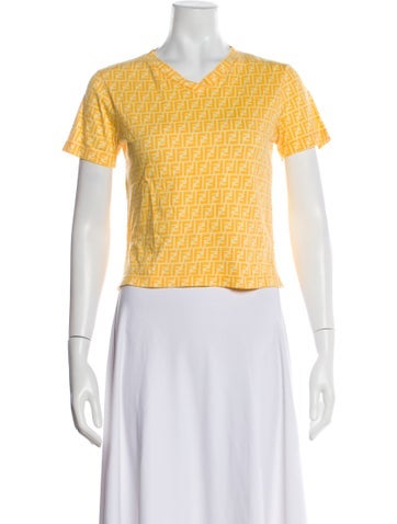 Fendi Tops Vintage 1990's Crop Top Us6, It42 | M