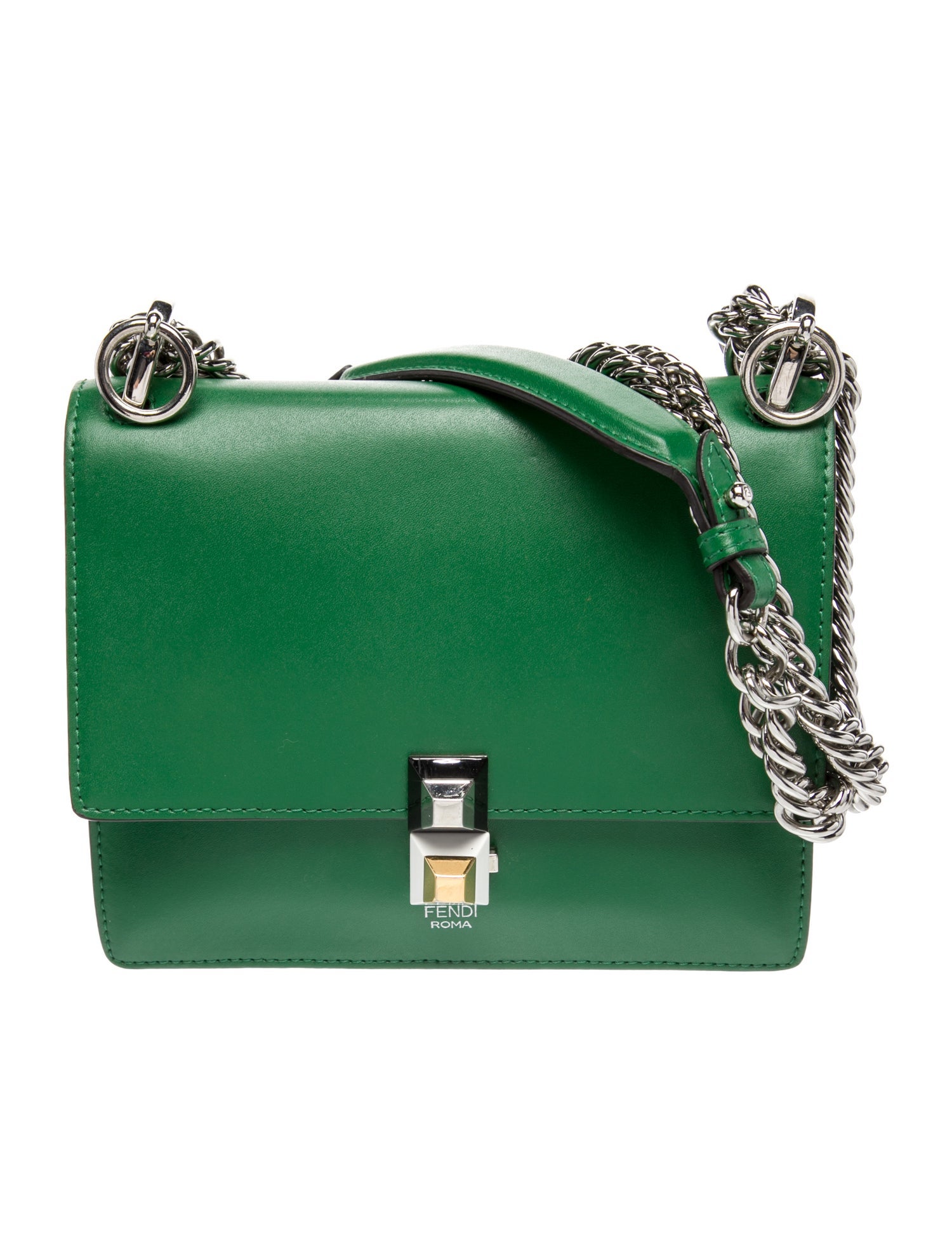 Fendi Leather Kan I Small