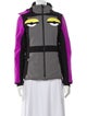 Fendi Colorblock Pattern Fur Jacket