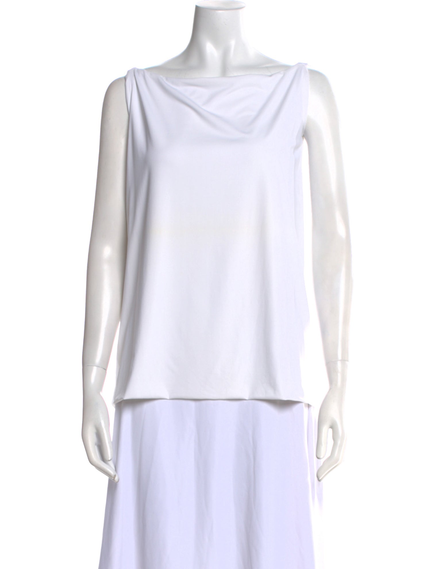 Fendi Casa Cowl Neck Sleeveless Top