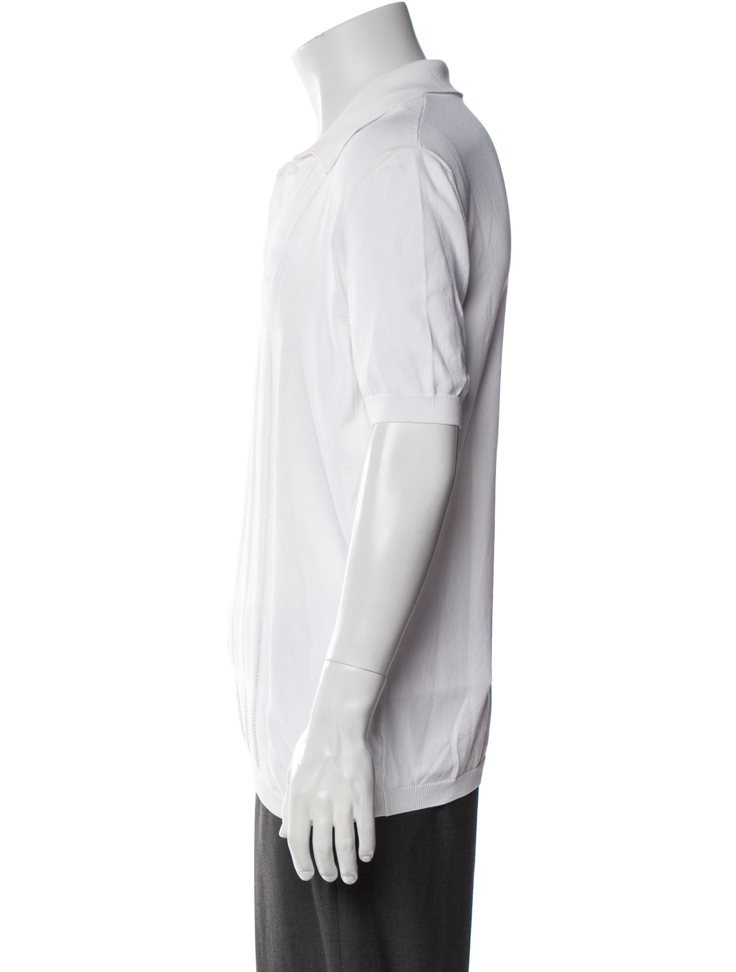 Fendi Crew Neck Short Sleeve Polo Shirt