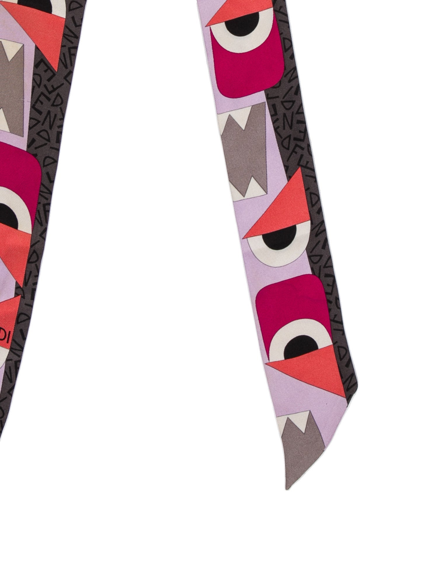 Fendi Silk Printed Scarf