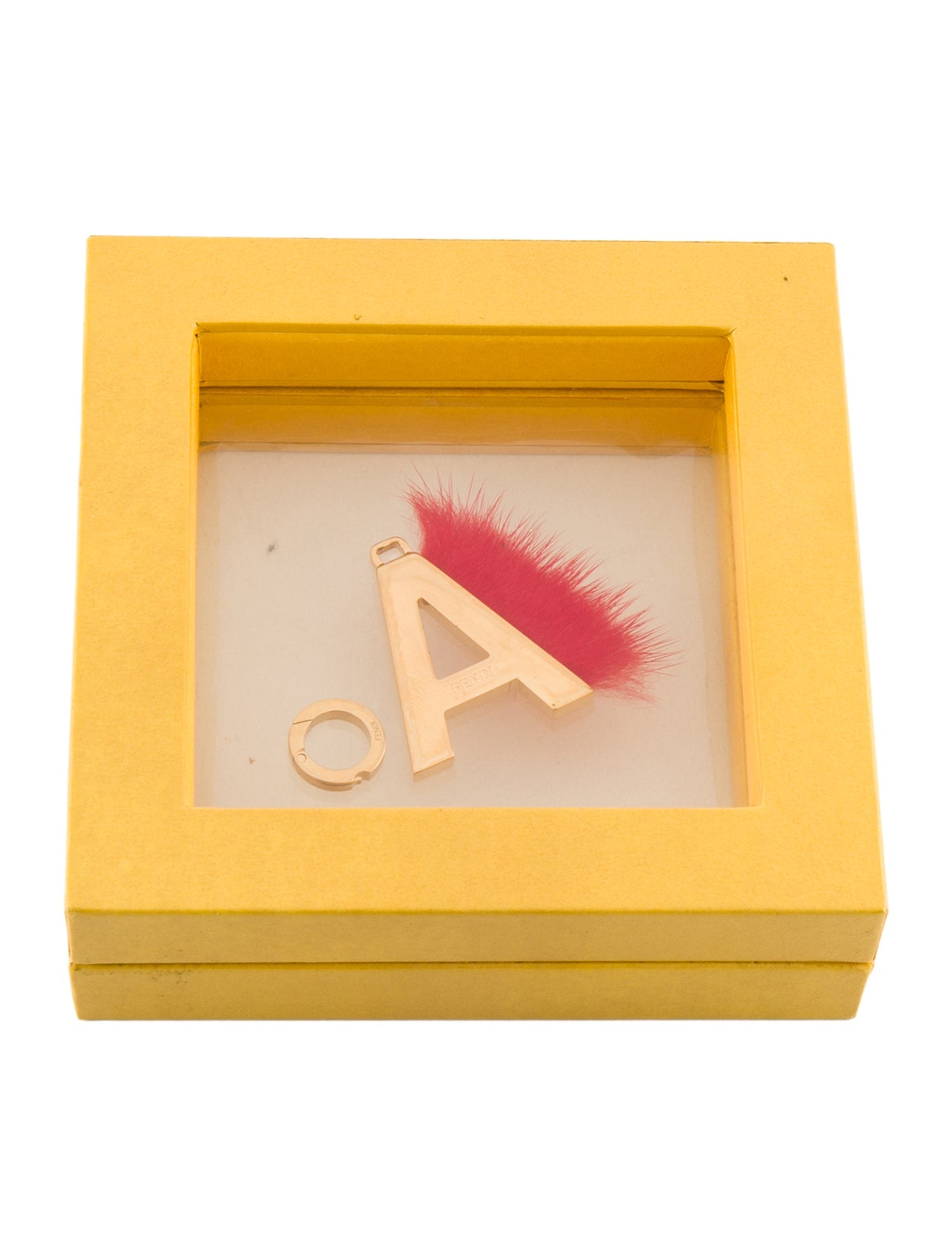 Fendi Fendi Fur ABClick Letter F Charm w/ Tags