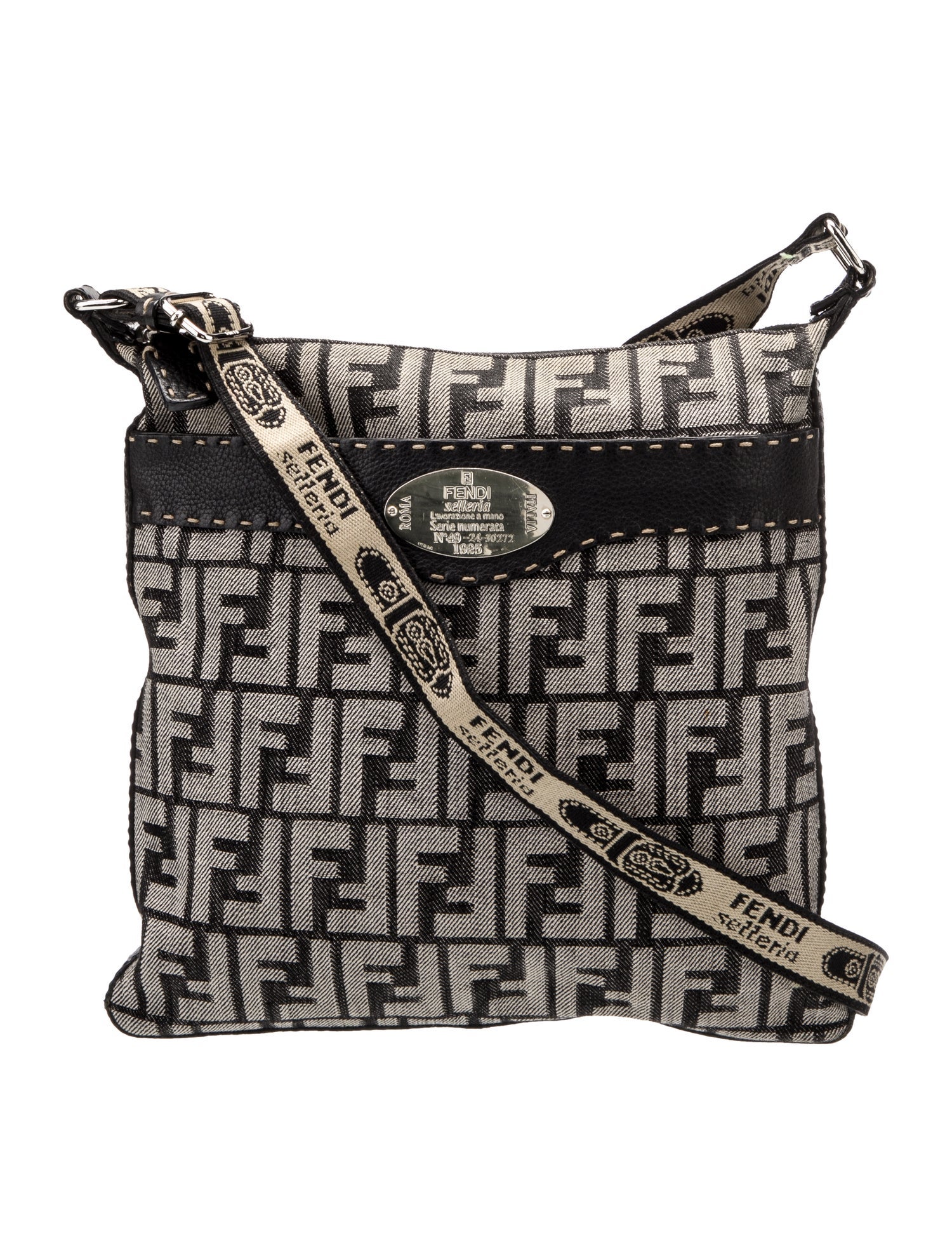 Fendi Zucca FF Selleria Vintage