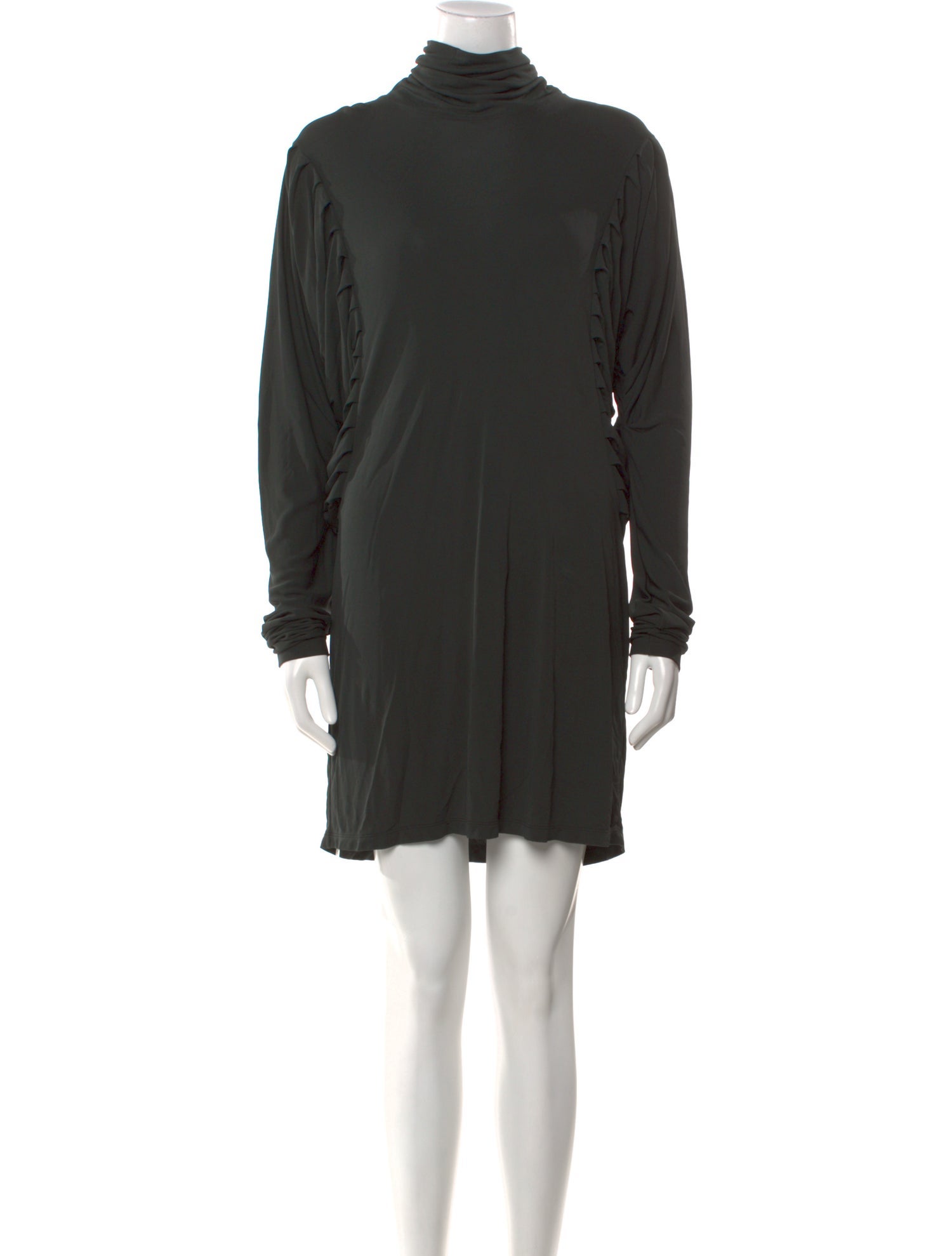 Fendi Turtleneck Knee-Length Dress